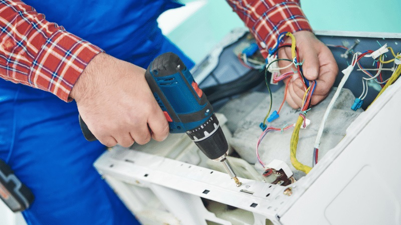 Küçükçekmece Fagor Fagor çamaşır makinesi kart tamiri – Su almama arızası orijinal parça ile giderildi. - Teknik servis örneği